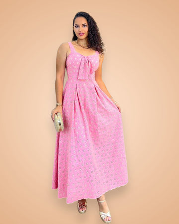 Vestido Sophia (Rosa Chiclete)