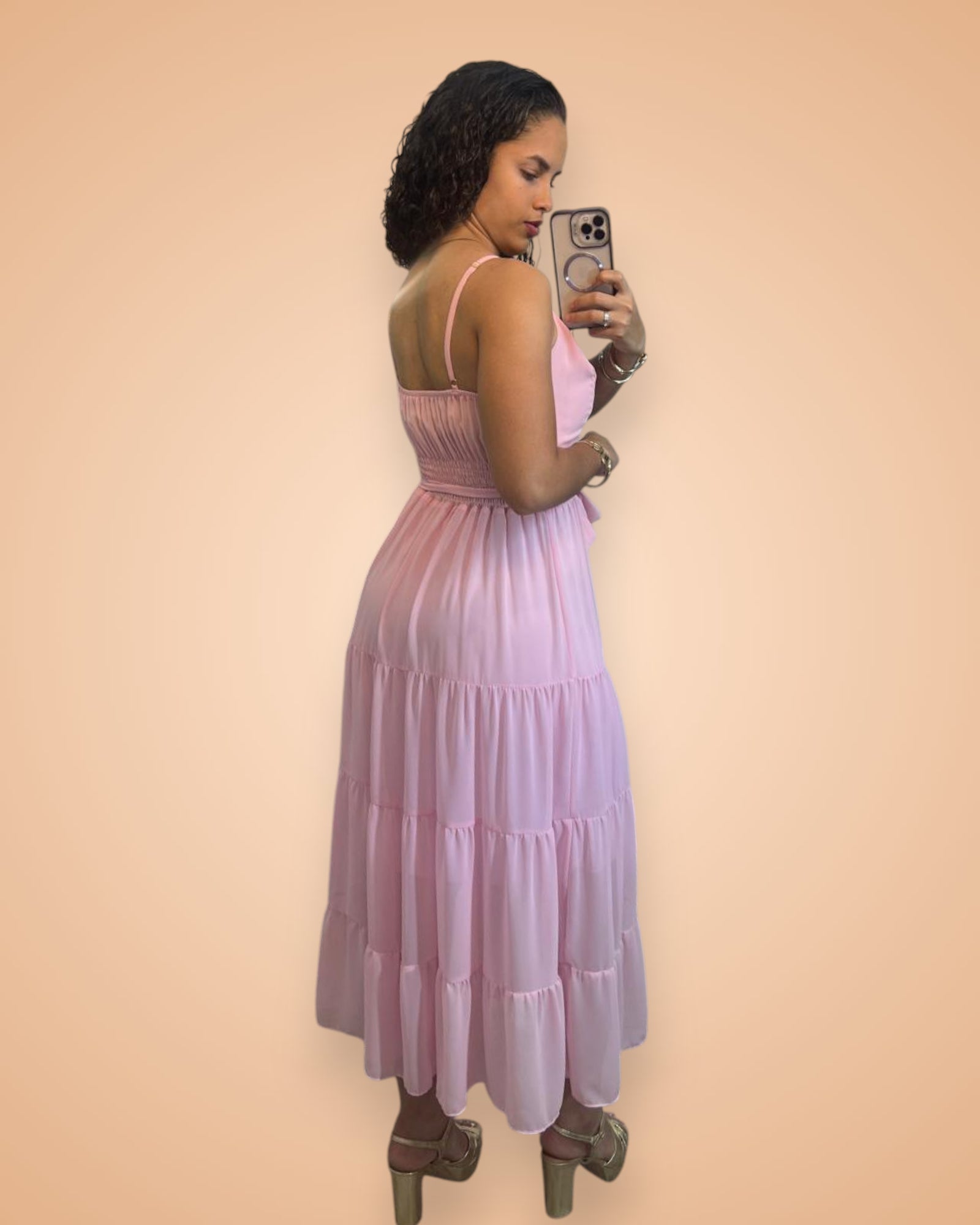 Vestido Alice (Rosa Bebê)