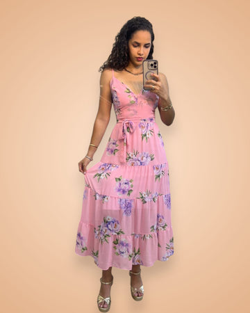 Vestido Allegra (Rosa Bebê)