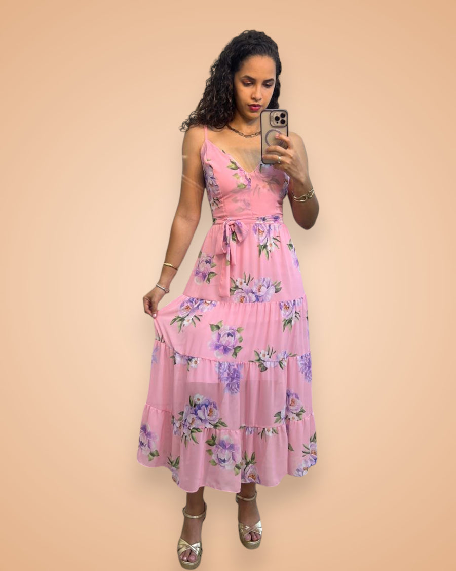 Vestido Allegra (Rosa Bebê)