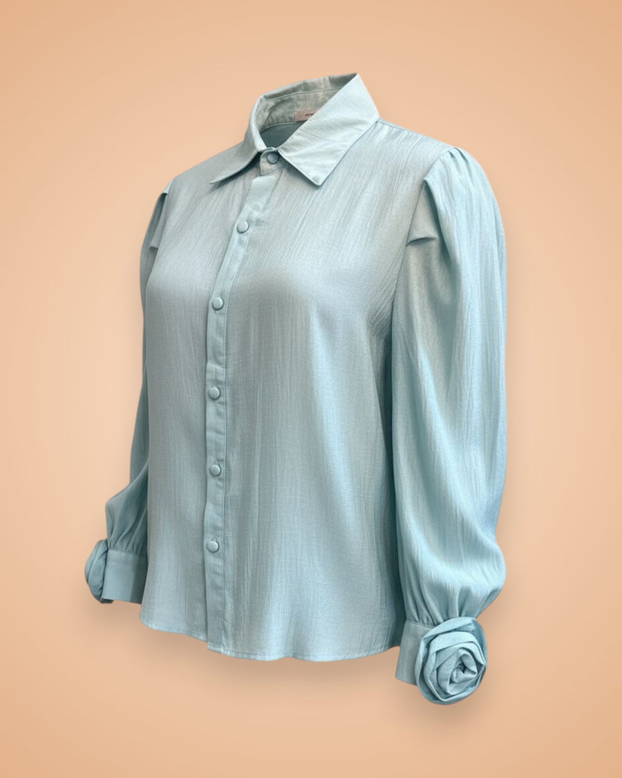 Camisete Estela (Verde Água)